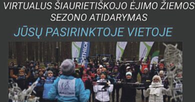 Virtualus šiaurietiško ėjimo žiemos sezono atidarymas – jau šį šeštadienį! Virtualus šiaurietiško ėjimo žiemos sezono atidarymas – jau šį šeštadienį!
