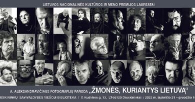 Druskininkuose – unikali fotomenininko A. Aleksandravičiaus portretų paroda „Žmonės, kuriantys Lietuvą“centras
