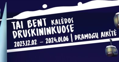 TAI BENT Kalėdos Druskininkuose: laukia daug pasakiškų staigmenų!