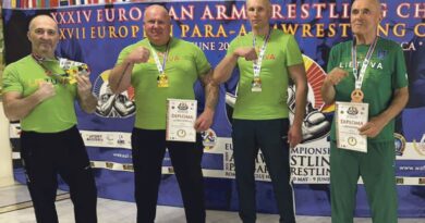 Druskininkietis iš Europos čempionato sugrįžo su bronza Druskininkietis iš Europos čempionato sugrįžo su bronza