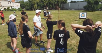 Dvi stovyklos – daugybė įspūdžių: sportas, edukacijos ir draugystė per sieną